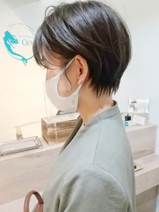 ショート 照井 宗明のヘアスタイル