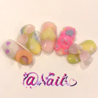 ネイル 小尾 栞のネイルデザイン