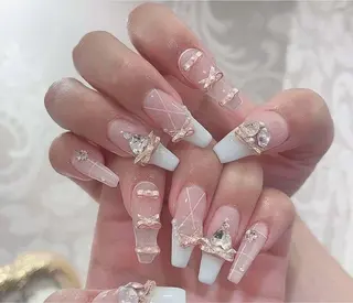 ネイル Lee Nails チップ長さだし専門店のネイルデザイン