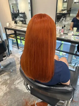 セミロング カラー パーマ ヘアアレンジ メンズ 暖色💖ツヤ髪💖 masae🌼のヘアスタイル