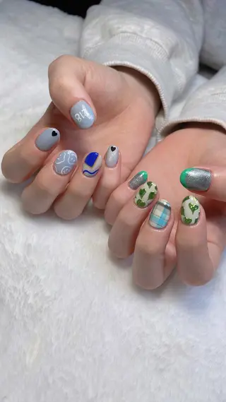 ネイル kipinail 川﨑えりかのネイルデザイン