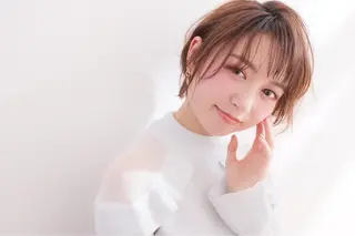 ショート レイヤーカット・ 縮毛矯正 星野のヘアスタイル