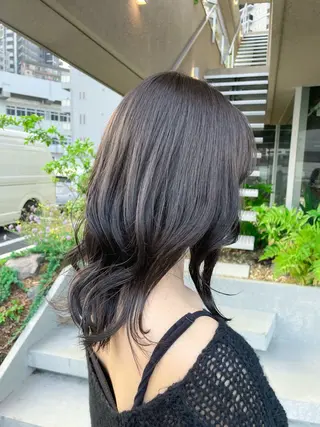 ミディアム 大坂谷 さくらのヘアスタイル
