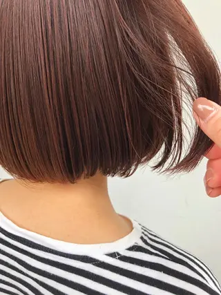 ミディアム カラー 東 みのりのヘアスタイル