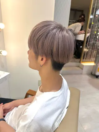カラー メンズ 畑中 夢のヘアスタイル