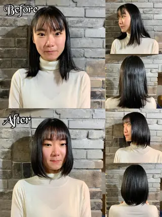 ミディアム B E C H I C O〔べち子〕のヘアスタイル