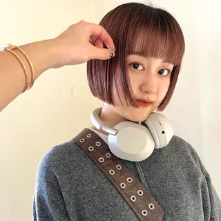ミディアム 横浜/レイヤー/ カネコのヘアスタイル