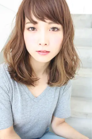 ショート ミディアム セミロング ロング カラー パーマ tuuli トゥーリのヘアスタイル