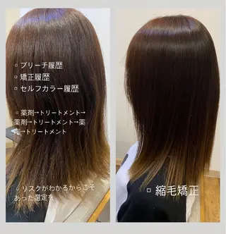 パーマ 佐藤 沙也輝のヘアスタイル