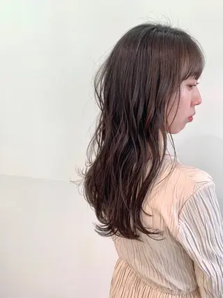 ロング カラー 🌟美髪縮毛矯正🌟 吉田冴一のヘアスタイル