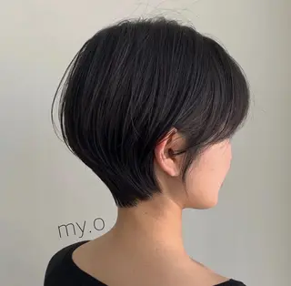 ショート カラー 表参道🌿赤み消し カラー/チナツのヘアスタイル