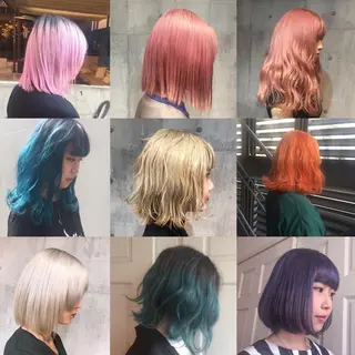 カラー ブリーチ難民の救世主 サロンINK.渋谷のヘアスタイル