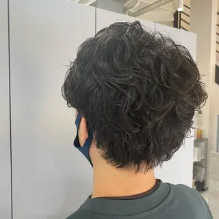 ミディアム 村山 豪歩のヘアスタイル