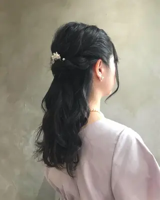 ロング hair care ACRO店長　谷のヘアスタイル
