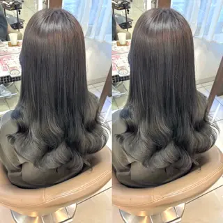 カラー ヘアメ🎀推しカラー 🥣横浜/しほ🧸のヘアスタイル