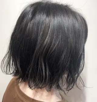 ショート カラー パーマ 美髪/髪質改善/艶髪 /CECILのヘアスタイル