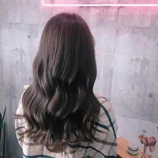ロング カラー パーマ ヘアアレンジ 髪質改善💓艶髪💓 暖色💗加藤あゆみのヘアスタイル