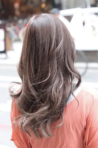 ロング カラー ヘアアレンジ 川内 政人のヘアスタイル