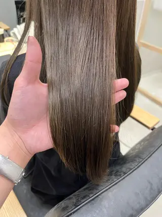 ロング カラー 天野 涼のヘアスタイル