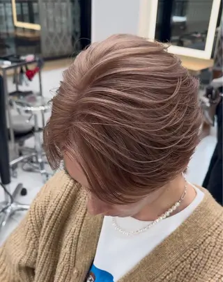 カラー メンズ 菅野 心悠/メンズヘアのヘアスタイル