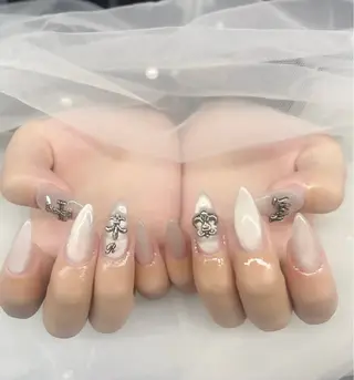 ネイル ハイネイル 自宅サロンのネイルデザイン