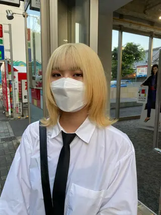 ミディアム カラー 鈴木/ニュアンス パーマ/メンズのヘアスタイル