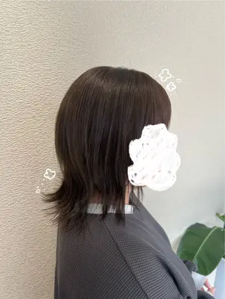 カラー 小野 眞白のヘアスタイル