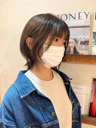 ミディアム chura/ カットモデル募集中のヘアスタイル