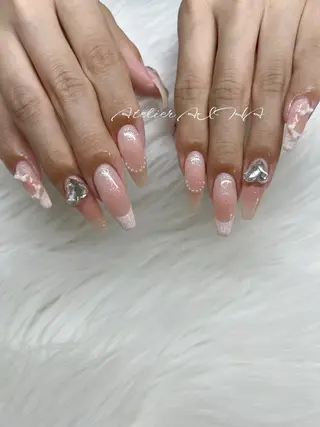 セミロング アトリエAIHA★ フィルイン推奨サロンのネイルデザイン