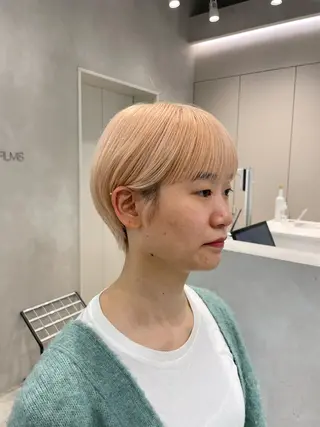 ショート 表参道ミディアム レイヤー山岸季生のヘアスタイル