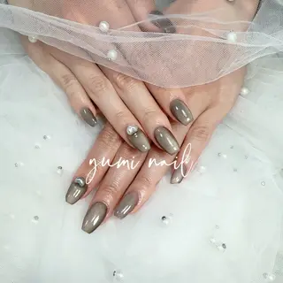 ネイル 𝐲𝐮𝐦𝐢🎀 長さ出しデザイン専門のネイルデザイン