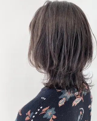 ミディアム カラー 坂田 洋介のヘアスタイル