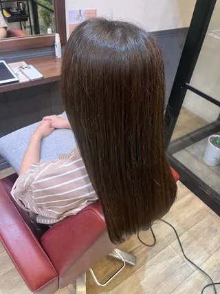 ロング カラー Kasahara Akariのヘアスタイル