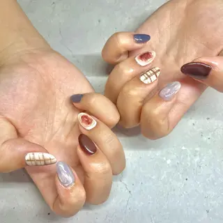 ネイル 石松 姫花のネイルデザイン