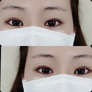 マツエク・マツパ THE BALM🐱 TAKI★のマツエク・マツパデザイン