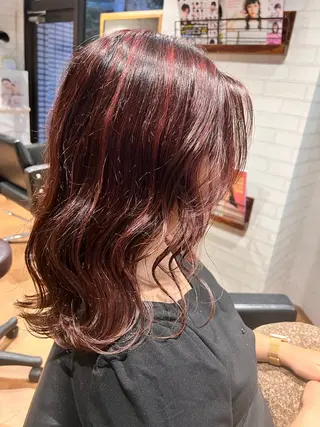 ミディアム カラー メンズ特化☝️添田 好恵のヘアスタイル