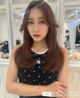 ロング Ashanti 濱野のヘアスタイル