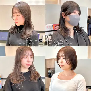 ロング カラー ktwo/難波 /似合わせ/木浦のヘアスタイル