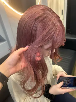 カラー ハイトーン ayane💖のヘアスタイル