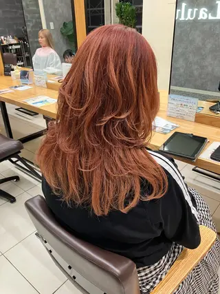 ロング 🦔Laulu 菅原綾乃のヘアスタイル