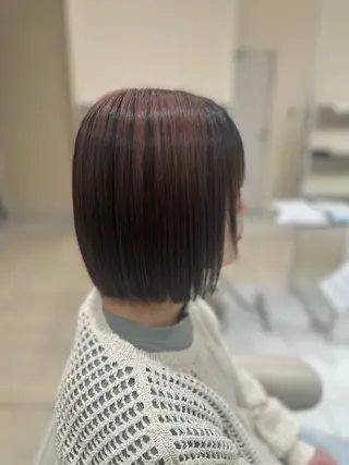 カラー スガト 🎨透明感カラー✨️のヘアスタイル