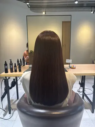 ロング 尾形 百花のヘアスタイル