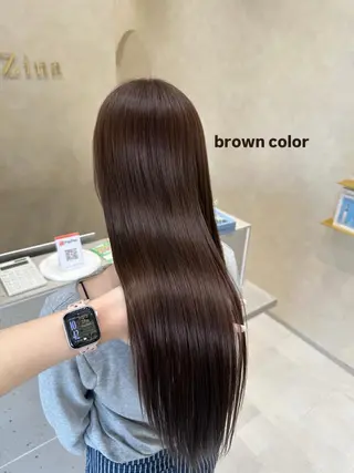 セミロング 艶カラー✨ ʜɪʀᴀʀɪのヘアスタイル