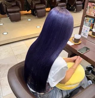 ロング カラー ベージュ/透明感 color/rinのヘアスタイル