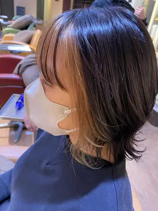 ショート カラー モードケイズ塚口 河野髪質改善ioLuのヘアスタイル