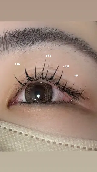 マツエク・マツパ Ayumi.dre 🐹H〈2階〉のマツエク・マツパデザイン