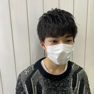 ショート メンズ SALOWIN 広島所属・広島メンズ美容師 syuのヘアスタイル