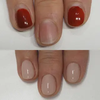 ショート カラー ネイル ネイルアーティスト アリスのネイルデザイン