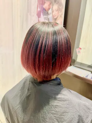 ミディアム 酸性ストレート 🇰🇷しゅうのヘアスタイル