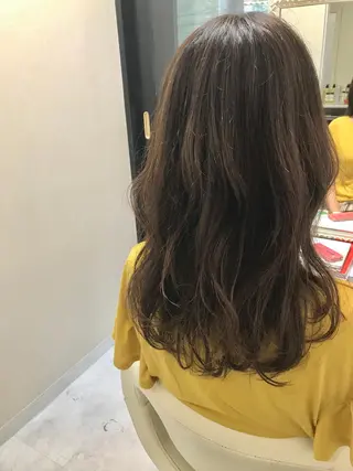 ロング カラー ママ美容師 *ヒマワリのヘアスタイル